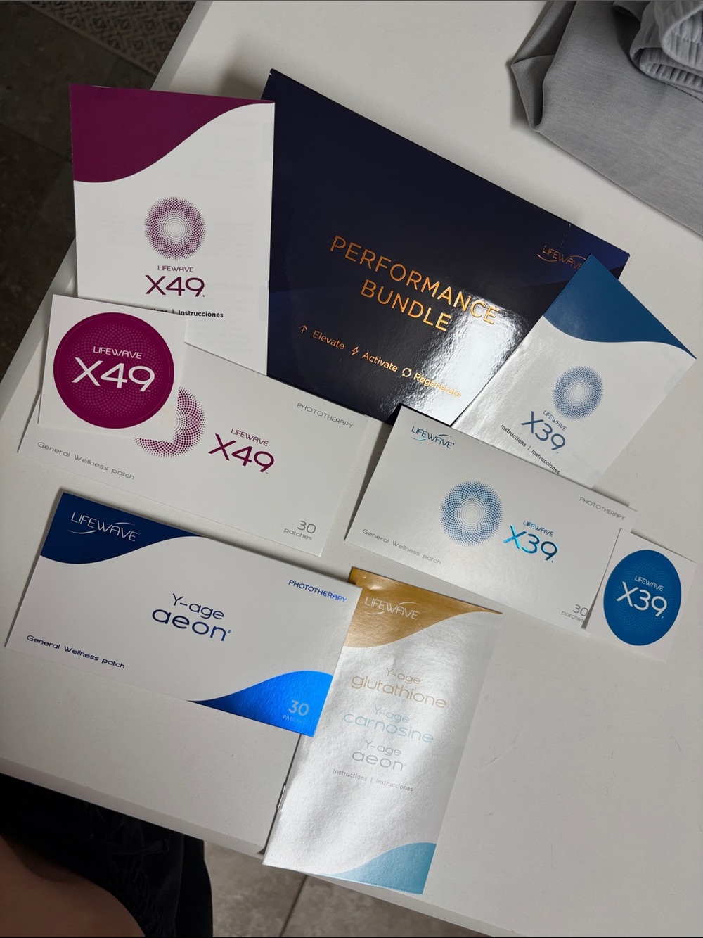 X49 & X39 Phototherapy LIFEWAVE + y-age